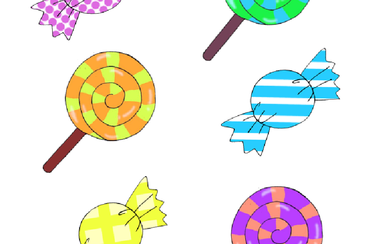 【M132】 Candy point cards