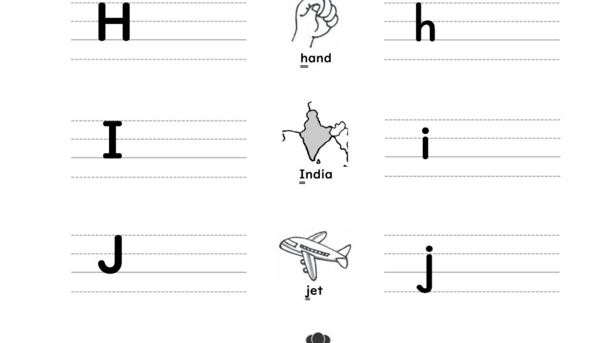 【M216】 [WS] Alphabet sheet ②