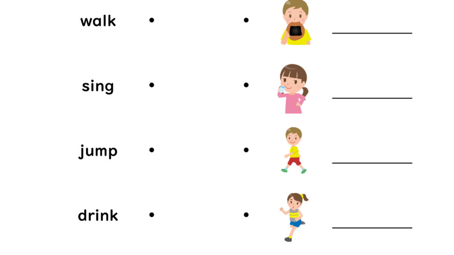 【M194】 [WS] Match with the pictures
